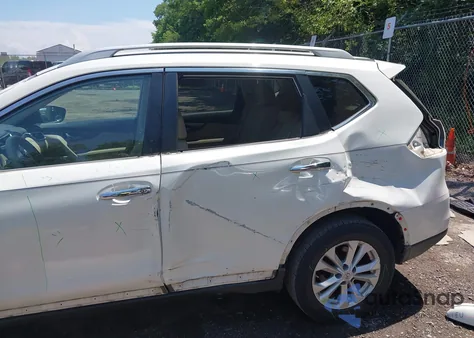 2014 Nissan Rogue Sv z USA, uszkodzony, nr VIN 5N1AT2MKXEC830859